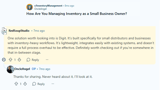 Reddit user suggest AI tools 