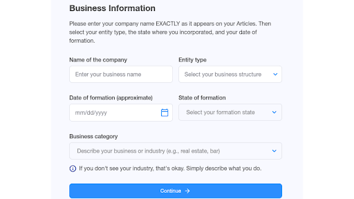 business information