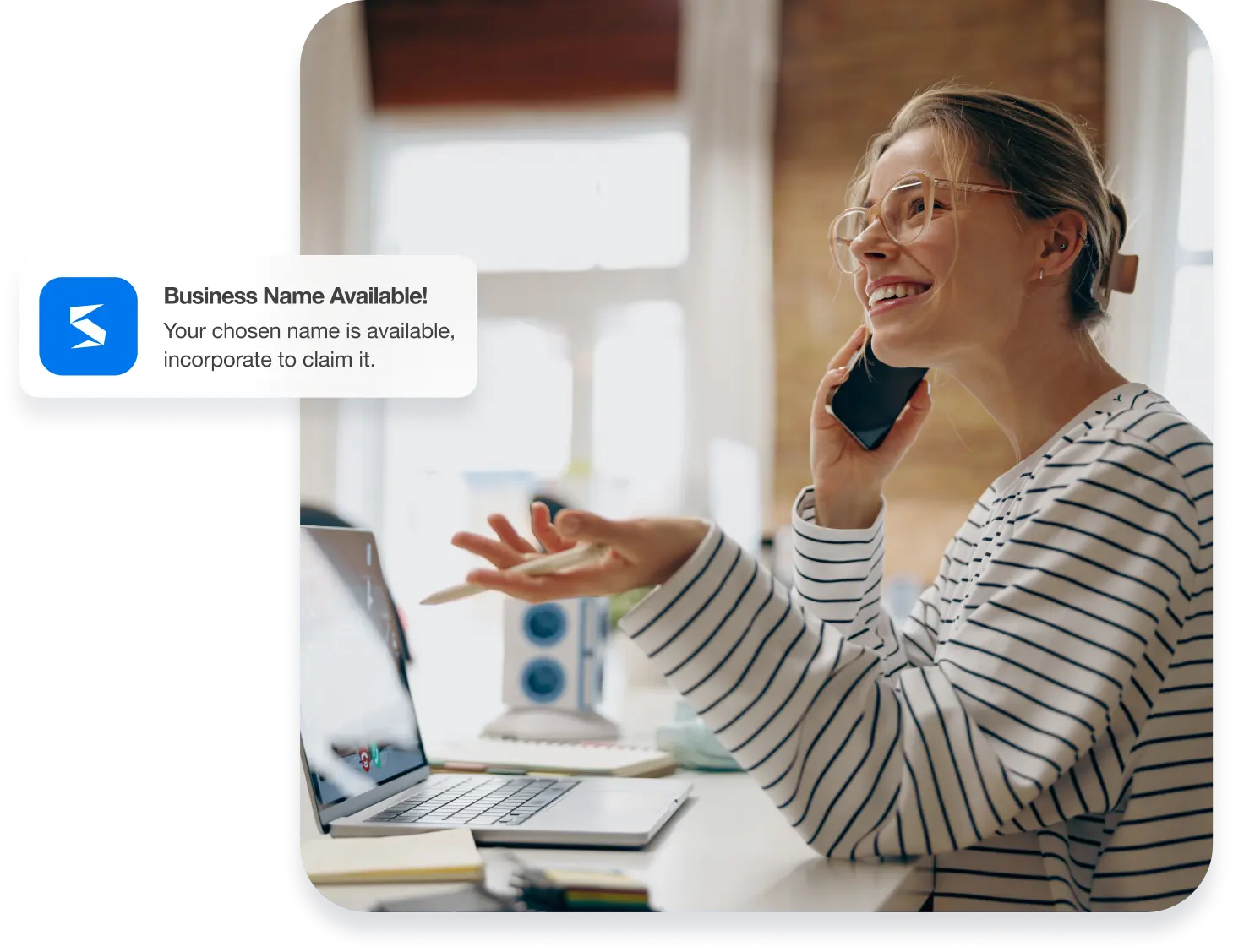 Business formation mobile app