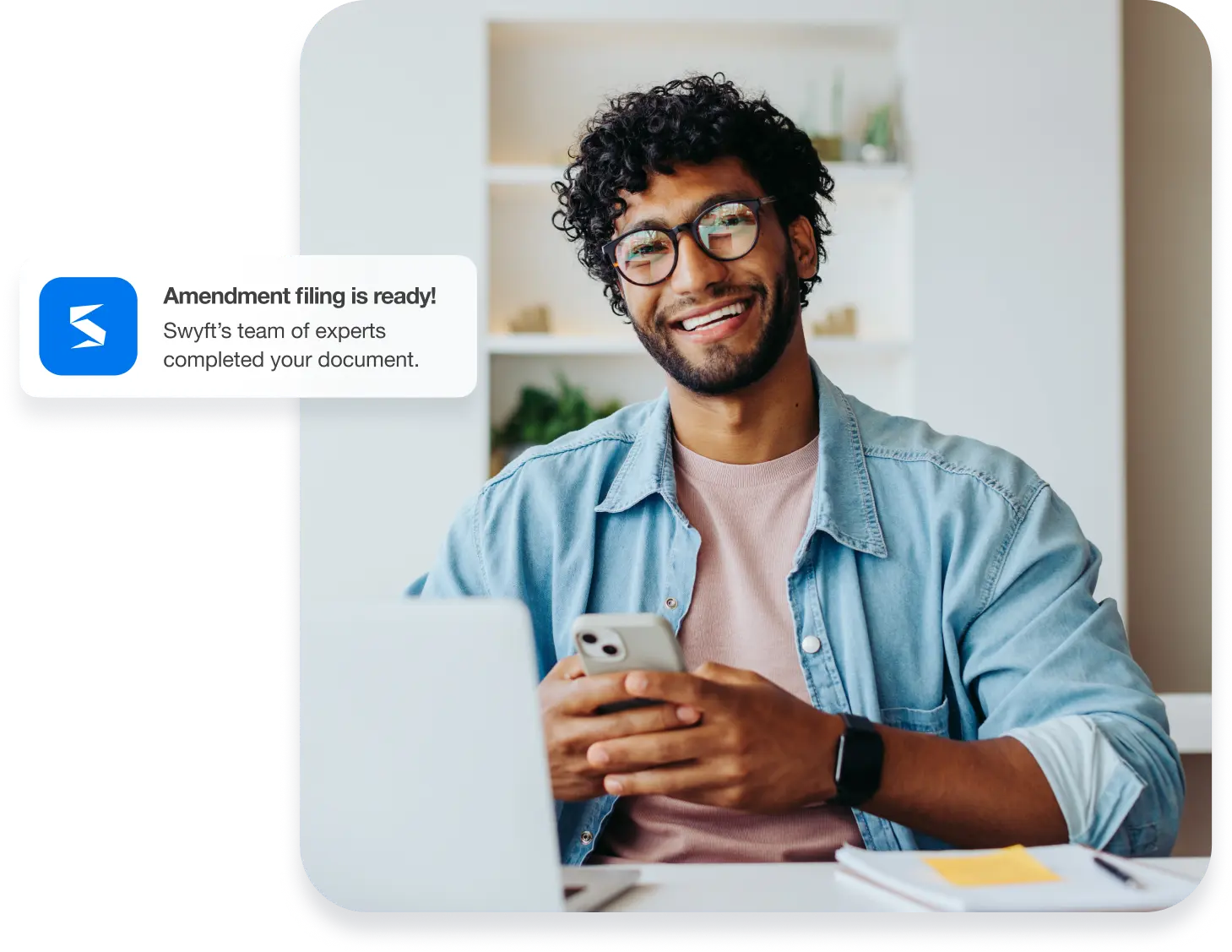Business formation mobile app
