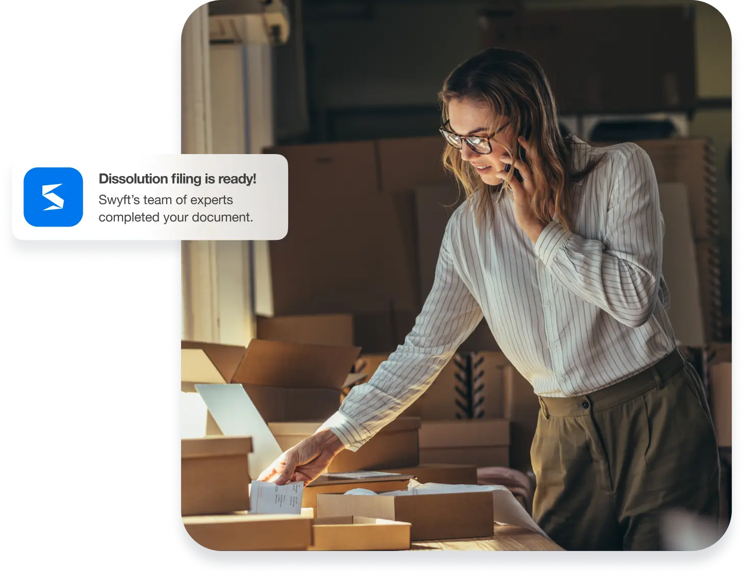 Business formation mobile app